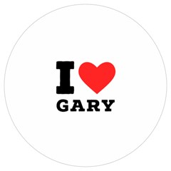 I Love Gary Round Trivet by ilovewhateva