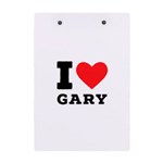 I love gary A5 Acrylic Clipboard Back