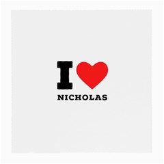 I Love Nicholas Medium Glasses Cloth (2 Sides) by ilovewhateva