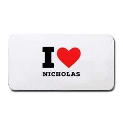 I Love Nicholas Medium Bar Mat by ilovewhateva