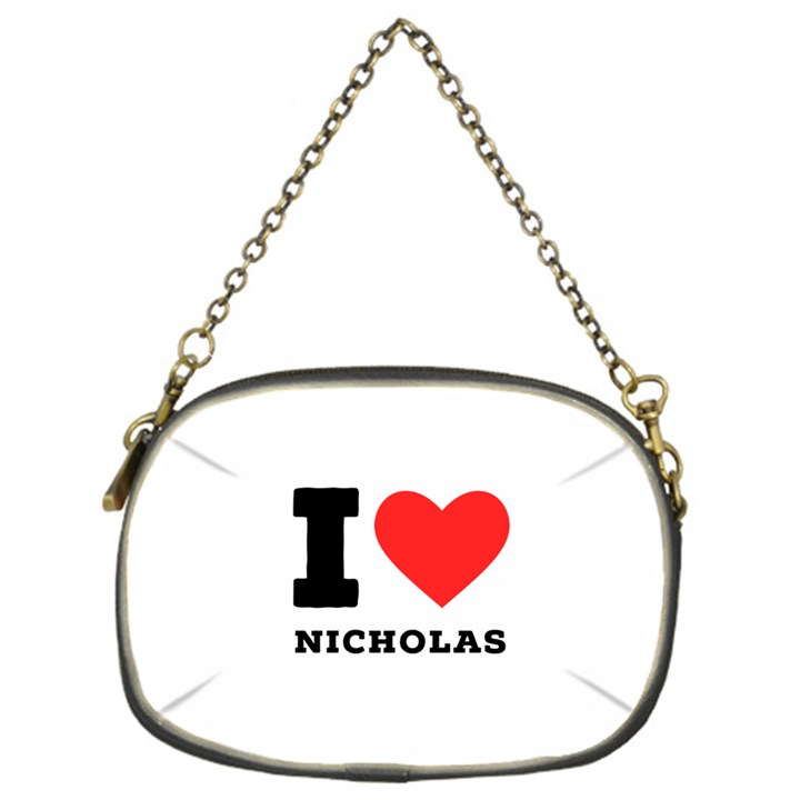 I love nicholas Chain Purse (One Side)