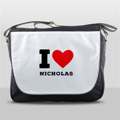 I Love Nicholas Messenger Bag by ilovewhateva