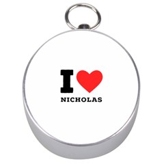 I Love Nicholas Silver Compasses by ilovewhateva