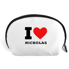 I Love Nicholas Accessory Pouch (large) by ilovewhateva