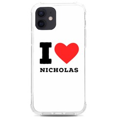 I Love Nicholas Iphone 12/12 Pro Tpu Uv Print Case