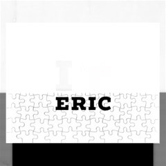 I Love Eric Rectangular Jigsaw Puzzl by ilovewhateva