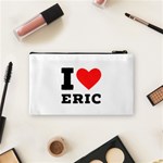 I love eric Cosmetic Bag (Small) Back