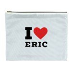 I love eric Cosmetic Bag (XL) Front