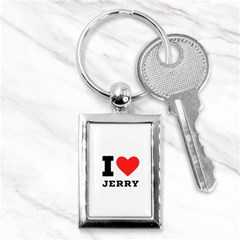 I Love Jerry Key Chain (rectangle) by ilovewhateva