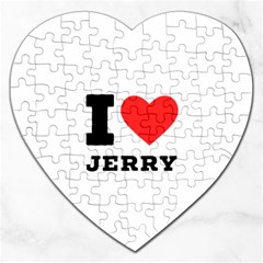 I Love Jerry Jigsaw Puzzle (heart) by ilovewhateva