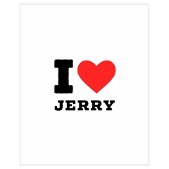 I Love Jerry Drawstring Bag (small) by ilovewhateva