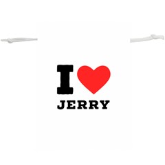 I Love Jerry Lightweight Drawstring Pouch (xl) by ilovewhateva