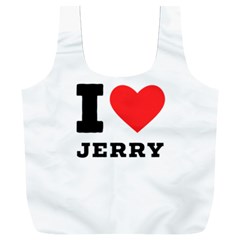 I Love Jerry Full Print Recycle Bag (xxxl) by ilovewhateva