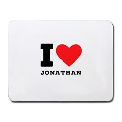 I Love Jonathan Small Mousepad by ilovewhateva