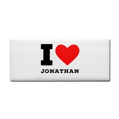 I Love Jonathan Hand Towel by ilovewhateva