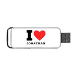 I love jonathan Portable USB Flash (Two Sides) Front