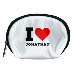 I Love Jonathan Accessory Pouch (medium) by ilovewhateva