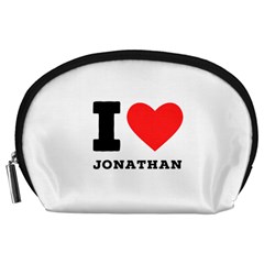 I Love Jonathan Accessory Pouch (large) by ilovewhateva