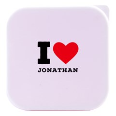 I Love Jonathan Stacked Food Storage Container by ilovewhateva