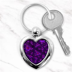 Spheres-combs-structure-regulation Key Chain (heart) by Simbadda