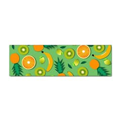 Fruit Tropical Pattern Design Art Sticker Bumper (10 Pack) by danenraven