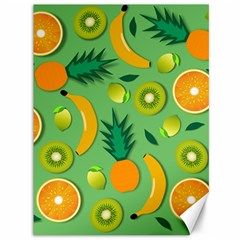 Fruit Tropical Pattern Design Art Canvas 36  X 48  by danenraven