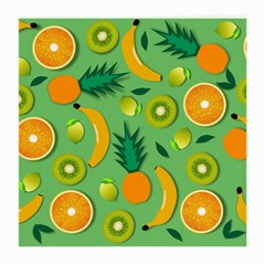 Fruit Tropical Pattern Design Art Medium Glasses Cloth by danenraven