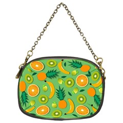 Fruit Tropical Pattern Design Art Chain Purse (two Sides) by danenraven