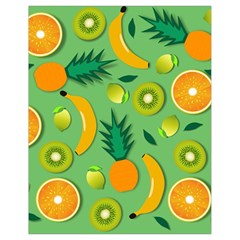 Fruit Tropical Pattern Design Art Drawstring Bag (small) by danenraven