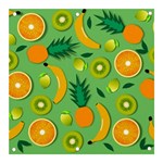 Fruit Tropical Pattern Design Art Banner and Sign 3  x 3  Front