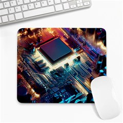 Ai Generated Motherboard City Technology Tech Cpu Large Mousepad