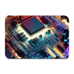 Ai Generated Motherboard City Technology Tech Cpu Plate Mats