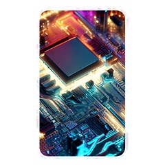 Ai Generated Motherboard City Technology Tech Cpu Memory Card Reader (rectangular)