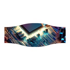 Ai Generated Motherboard City Technology Tech Cpu Stretchable Headband