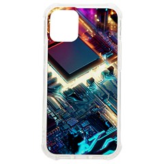 Ai Generated Motherboard City Technology Tech Cpu Iphone 12 Mini Tpu Uv Print Case	