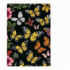 Flowers Butterfly Blooms Flowering Spring Small Garden Flag (two Sides)