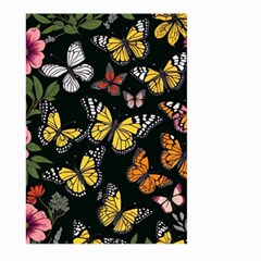 Flowers Butterfly Blooms Flowering Spring Large Garden Flag (two Sides)