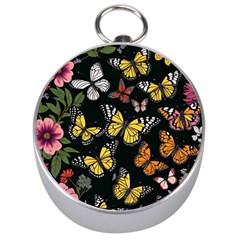 Flowers Butterfly Blooms Flowering Spring Silver Compasses