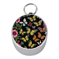 Flowers Butterfly Blooms Flowering Spring Mini Silver Compasses