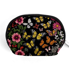 Flowers Butterfly Blooms Flowering Spring Accessory Pouch (medium)