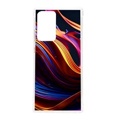 Ai Generated Waves Splash Liquid Paint Wall Samsung Galaxy Note 20 Ultra Tpu Uv Case by Jancukart