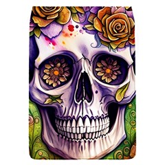 Gothic Sugar Skull Removable Flap Cover (s) by GardenOfOphir