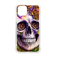 Gothic Sugar Skull Iphone 11 Pro 5 8 Inch Tpu Uv Print Case by GardenOfOphir