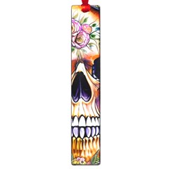 Bone Skull Floral Large Book Marks by GardenOfOphir