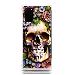 Death Skull Floral Samsung Galaxy S20plus 6 7 Inch Tpu Uv Case by GardenOfOphir