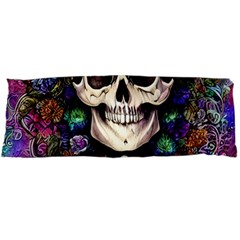 Dead Cute Skull Floral Body Pillow Case Dakimakura (two Sides) by GardenOfOphir