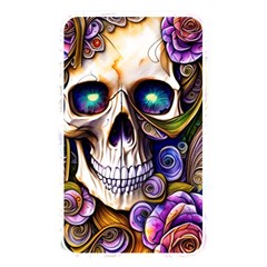 Gothic Cute Skull Floral Memory Card Reader (rectangular) by GardenOfOphir