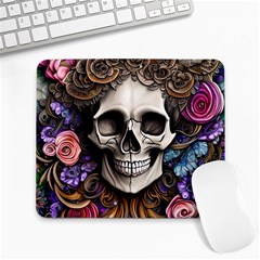 Skull Bones Large Mousepad by GardenOfOphir