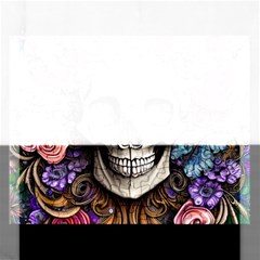 Skull Bones Rectangular Jigsaw Puzzl by GardenOfOphir