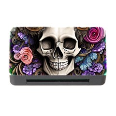 Skull Bones Memory Card Reader With Cf by GardenOfOphir